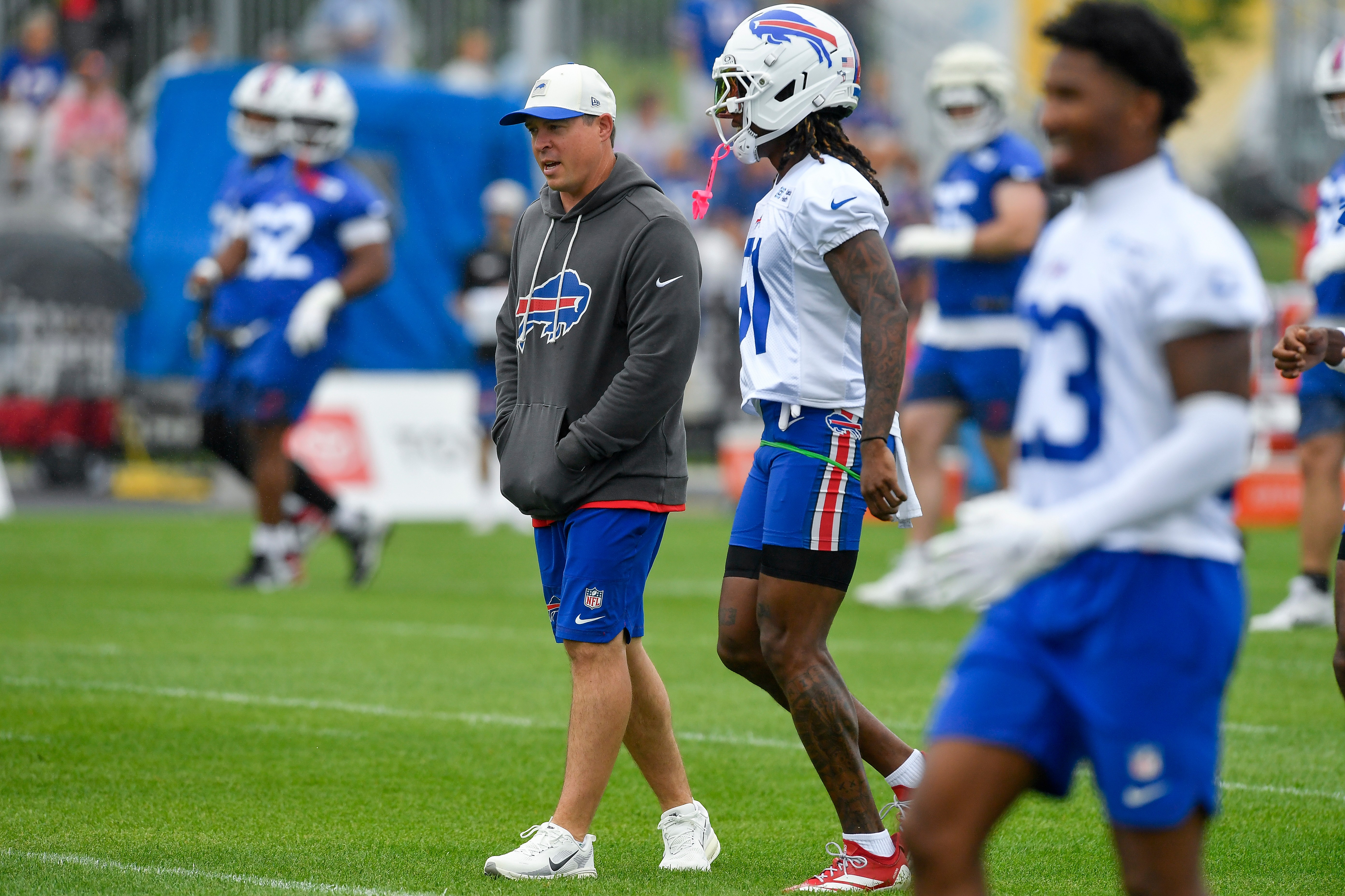 Bills' DC Leonhard emphasizes tackling for preseason opener